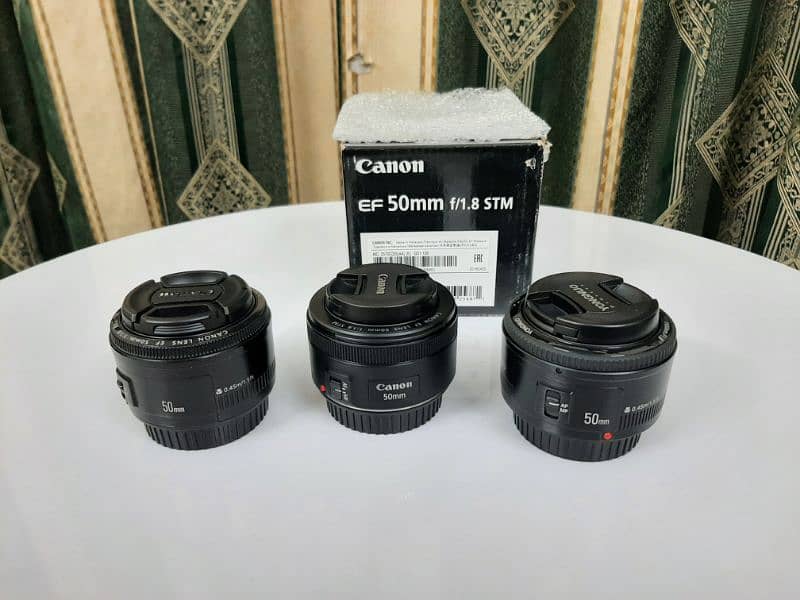 Canon 50mm Lenses (Stm, Non Stm, Yongnuo) 0