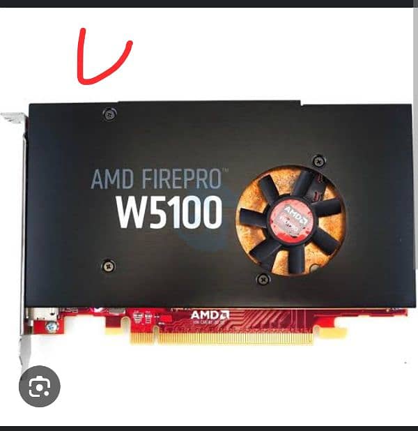 Amd firepro W5100 4GB GDDR 5 126 Bit 0