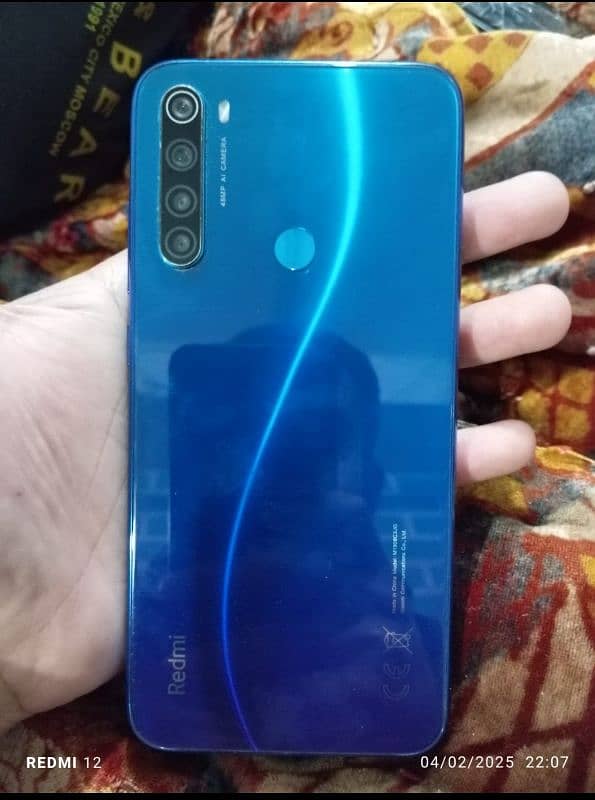 redmi note 8 4/64 dual SIM pta proved no exchange only sale 7