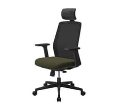 T40 SE Korean Entry Level Ergonomic Chair (Black Frame / Khaki Seat)