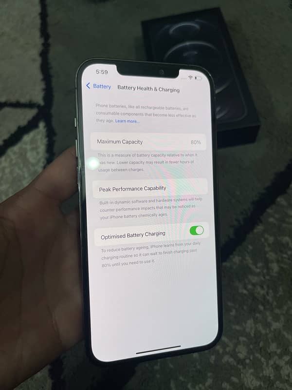 Iphone 12 pro max 128gb 6