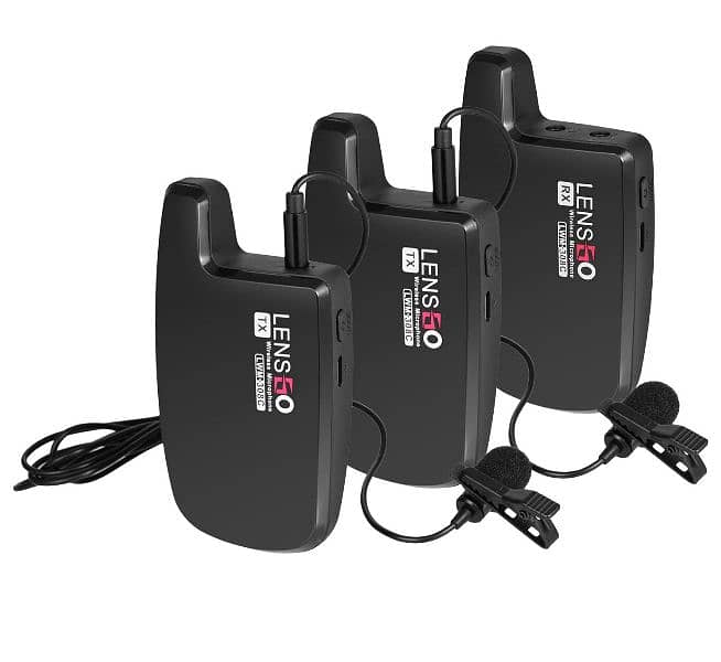 Lensgo LWM-308C II Dual Wireless Microphone 2