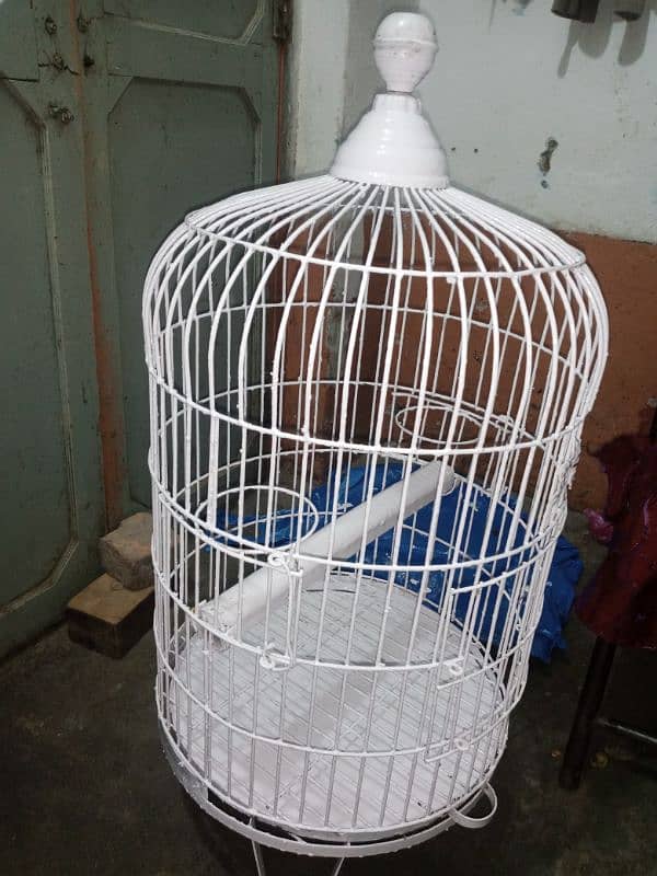 raw parrot cage 2