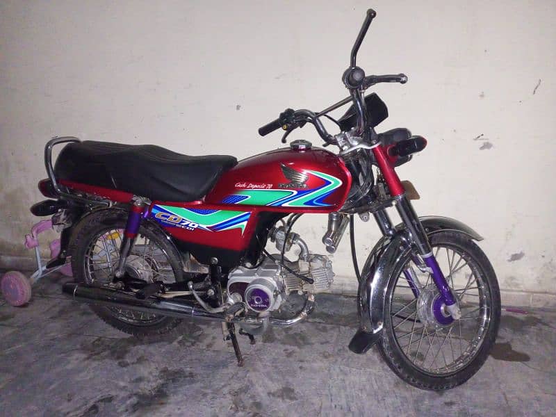 Honda CD 70 Genevine condition urgent sale 0