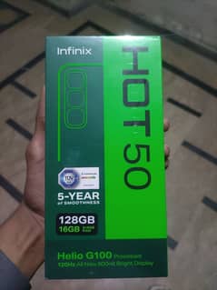 Infinix hot 50 8/128 Box pack