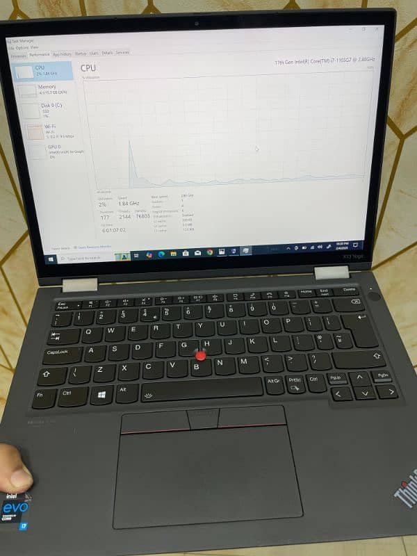 Lenovo ThinkPad X13 Yoga Gen 2 : Core i7 11th gen : 16/512 :Touch/360° 8