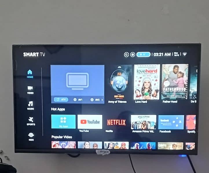 Izone 32 inches smart Android LED 0