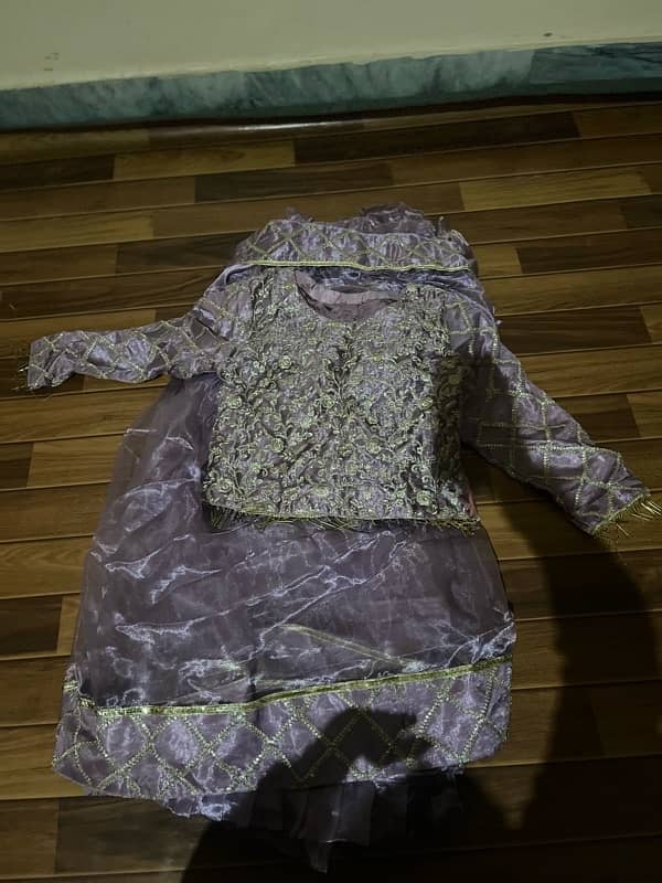 Silk frill sarree 1