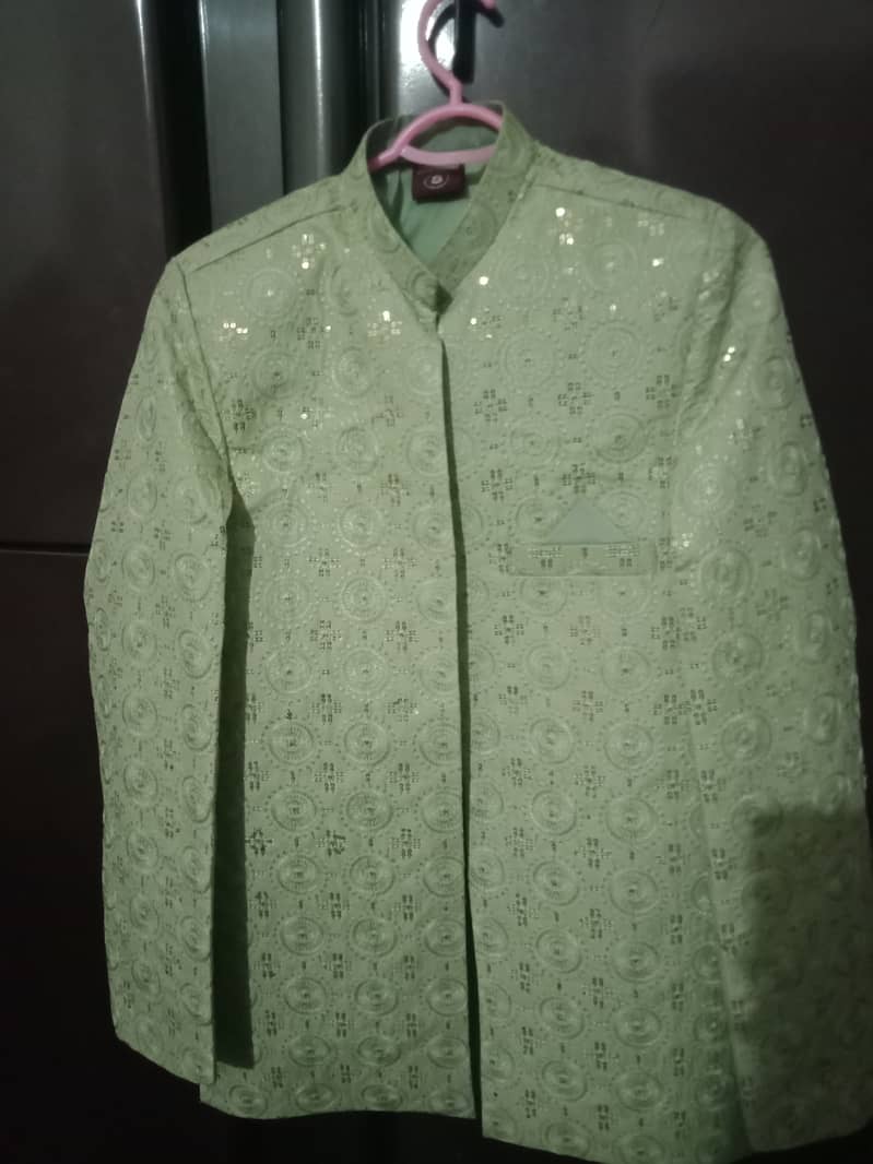 Embroided Prince coat hai New hai use ni hua 0