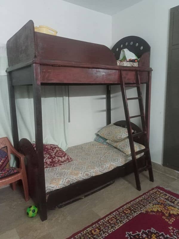 bed for kids  in good condition 0