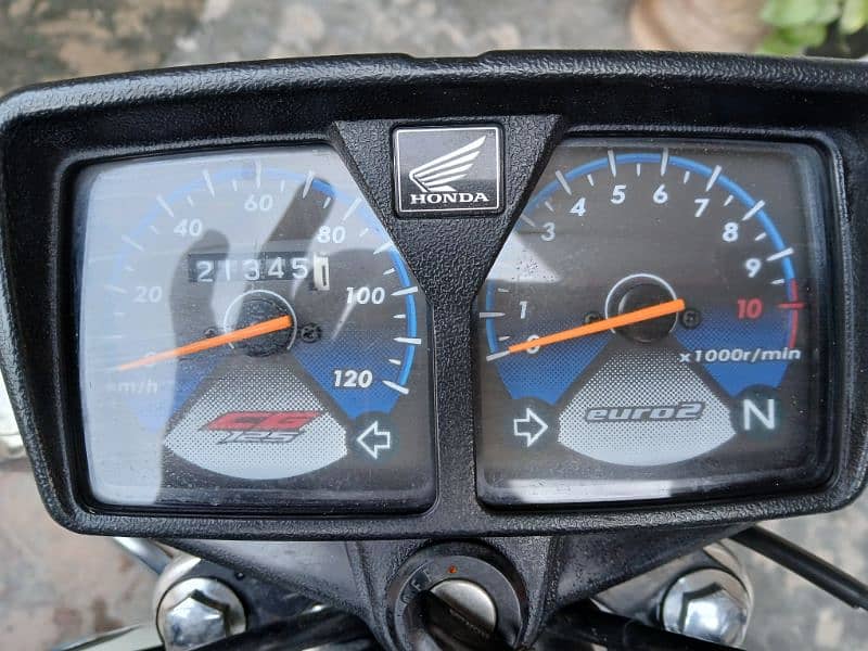 Honda 125 Black Colour 2023 7