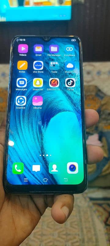 vivo s1 one handed uses koi fault nhi ha bilkul ok 9