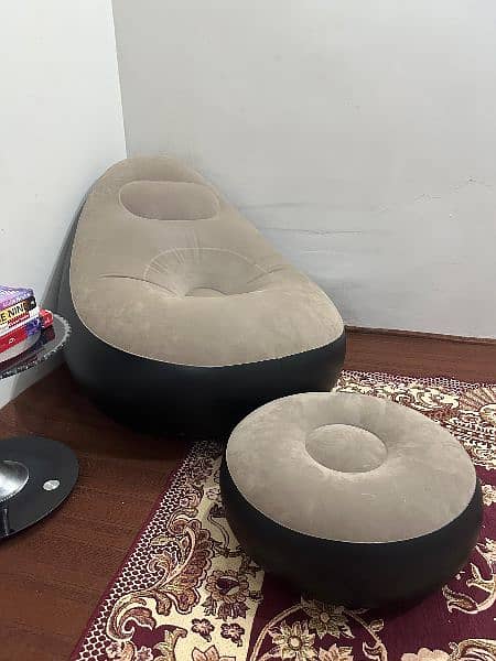 Air Sofa | air couch with Legs rest 2