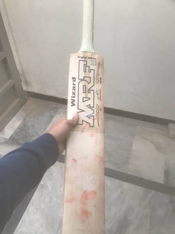 MRF English Willow Hardball Bat 1