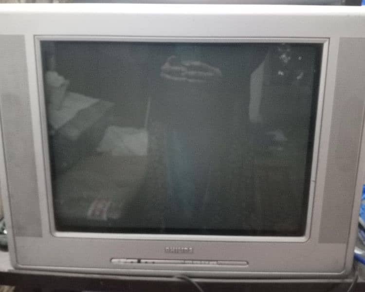 Tv with tv stand for sale 0