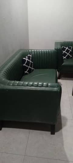 Lethear  5 Seater Sofa for sale