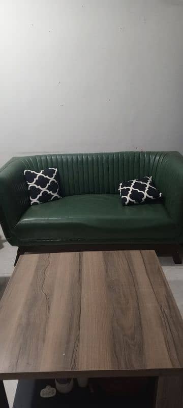 Lethear  5 Seater Sofa for sale 1