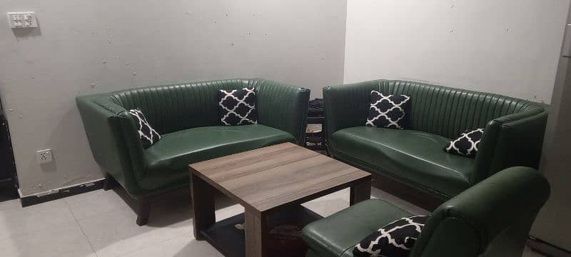 Lethear  5 Seater Sofa for sale 3