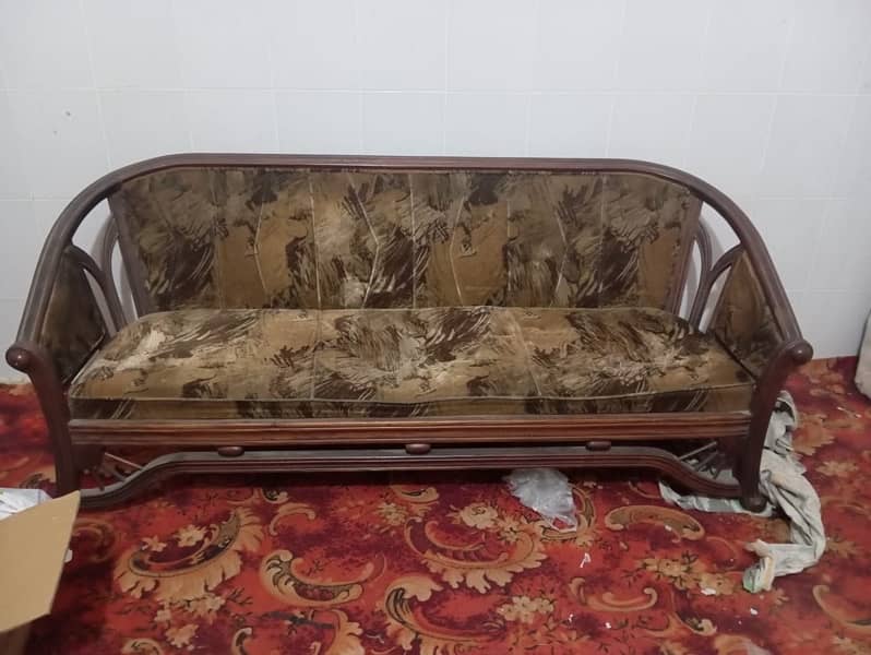 5 seater Sofa set (Sheesham wood) 1