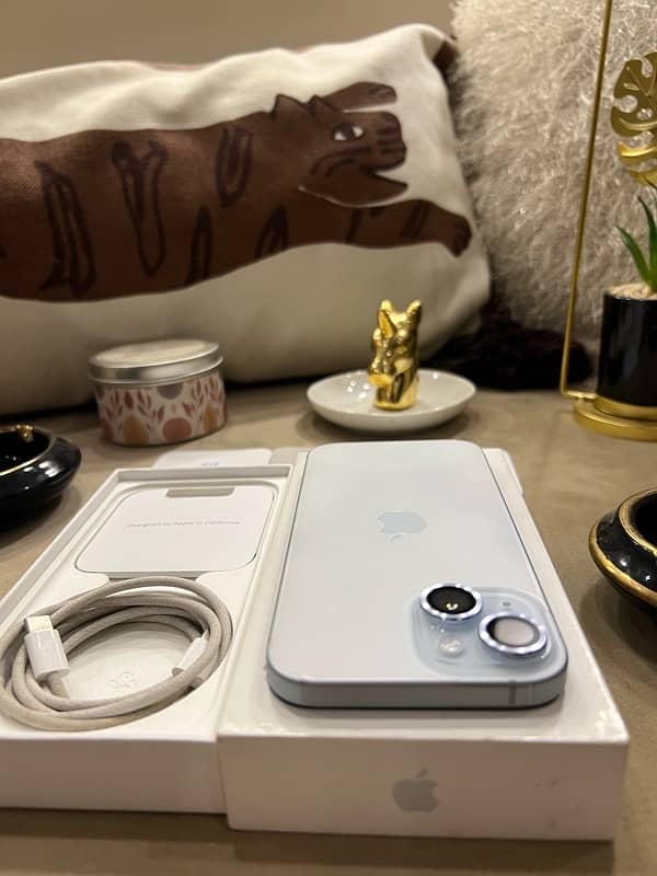 iPhone 15 ice blue Factory Unlock (03057530000) 4