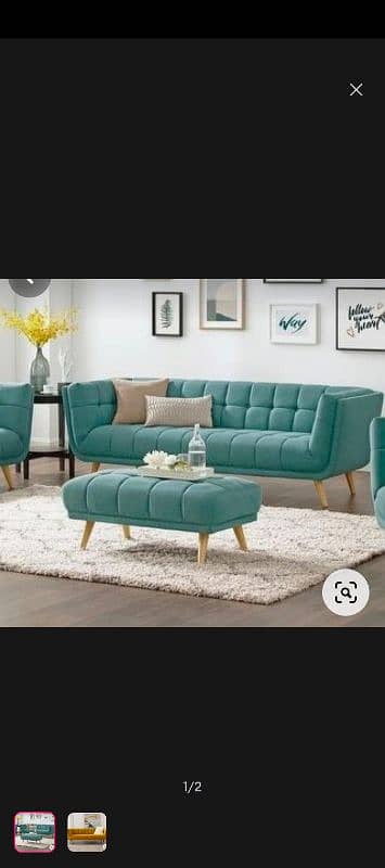 5 seater bubble design sofa set 0