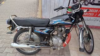 Honda CG 125 2011 model AJK. number