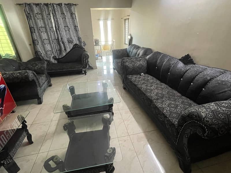 complete sofa set with tables and dewan 3