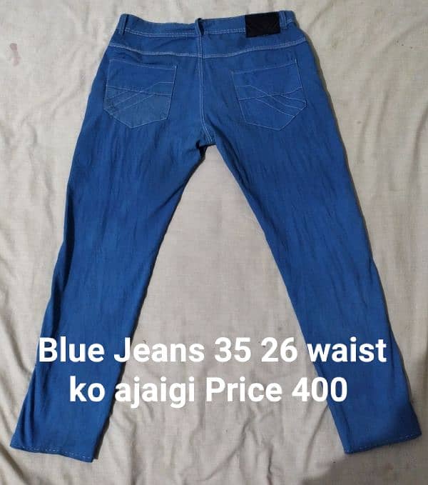 3 Jeans 6 T-shirt used 0