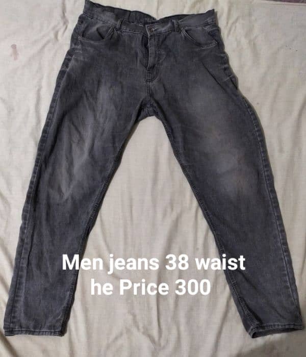 3 Jeans 6 T-shirt used 2