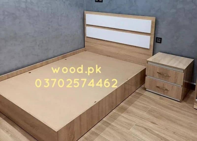 Bed, single bed, storage bed, cushion style bed 4