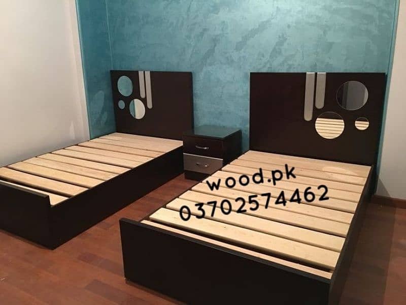 Bed, single bed, storage bed, cushion style bed 5