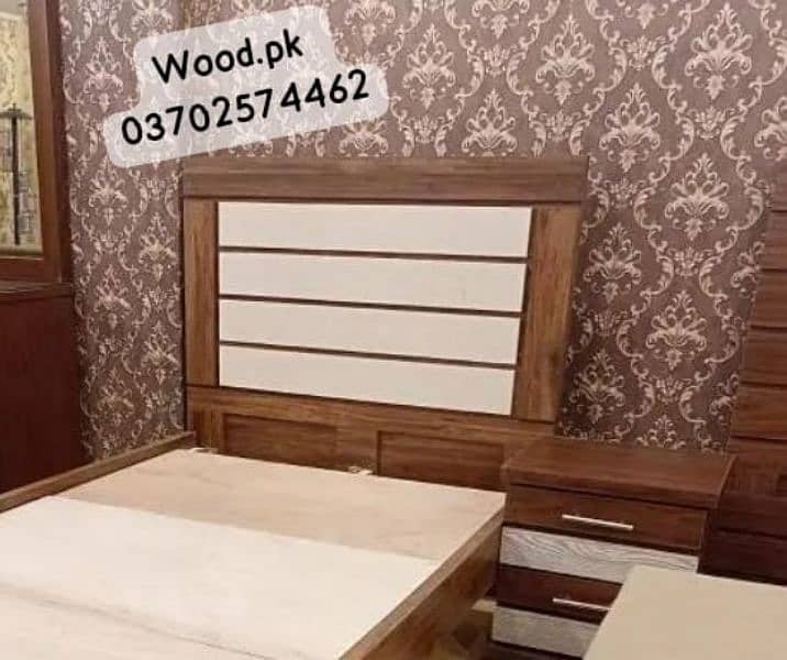 Bed, single bed, storage bed, cushion style bed 8