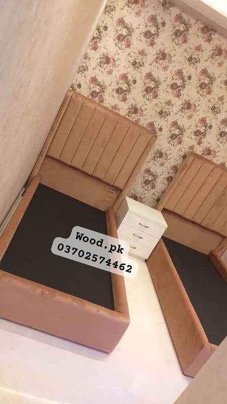 Bed, single bed, storage bed, cushion style bed 13