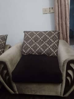 7 seater velvet sofa set