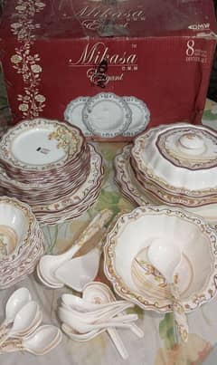 Malamine heavy glazed Dinner set