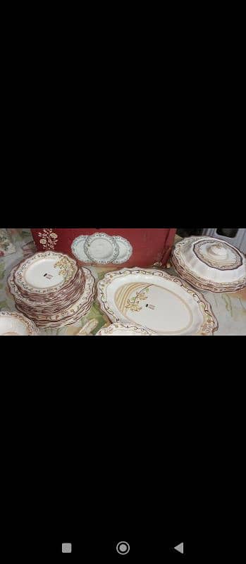 Malamine heavy glazed Dinner set 1