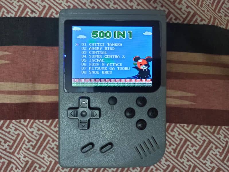 Retro Video Game Handheld 500 In 1 Games 3