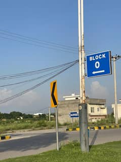 O BLOCK New city phase 2 PLOT AVAILABLE NEAR MOOR M1 wah cantt