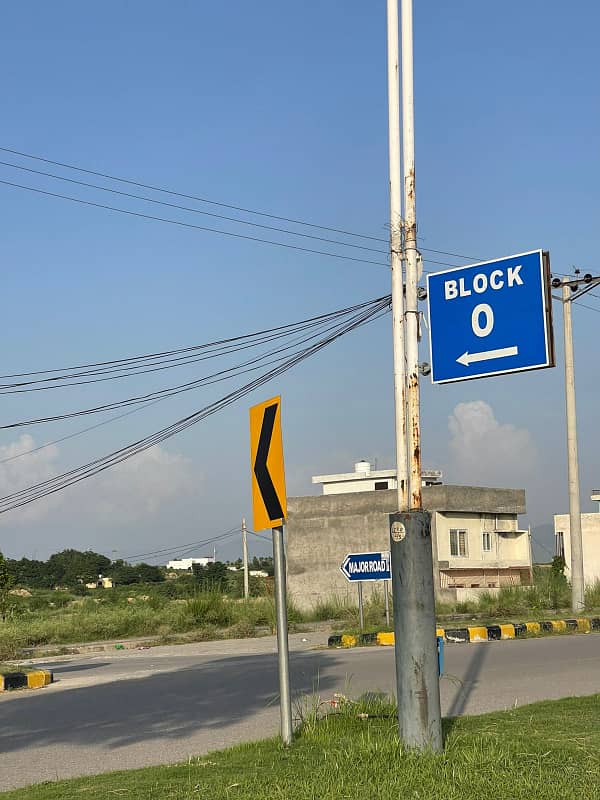 O BLOCK New city phase 2 PLOT AVAILABLE NEAR MOOR M1 wah cantt 0