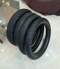 Tyres for YBR YBZ CB 150 GS 150 and can fit on any 18 inch rims