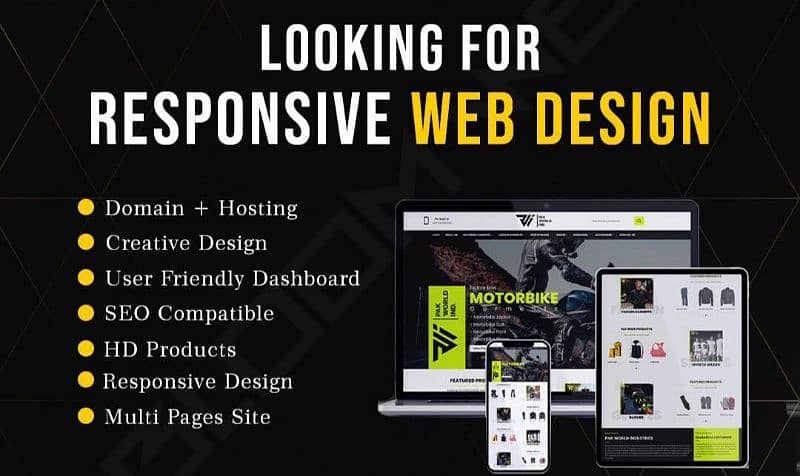 custom and fully responsive website development 1