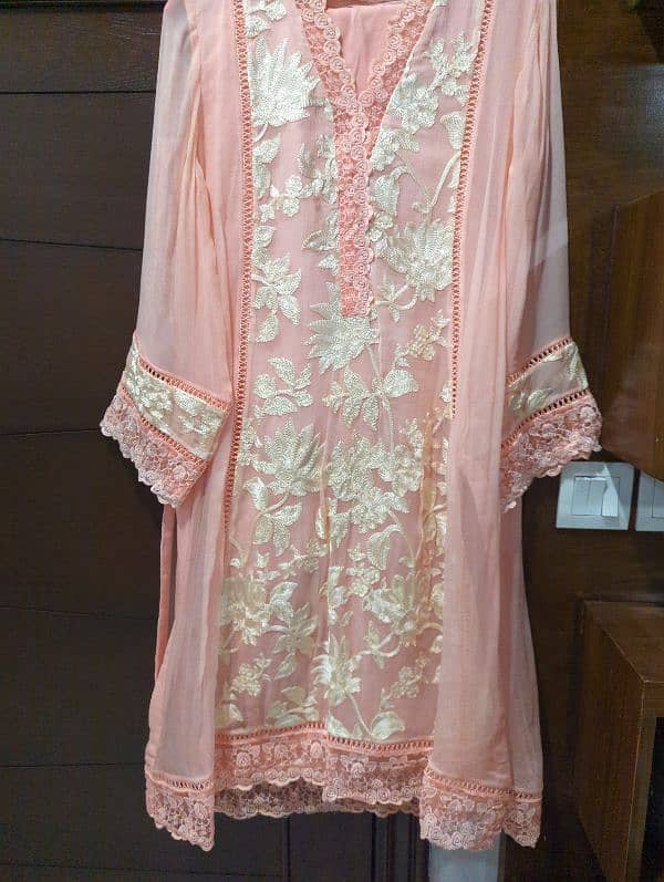 AGHA NOOR Designer Shirt 1