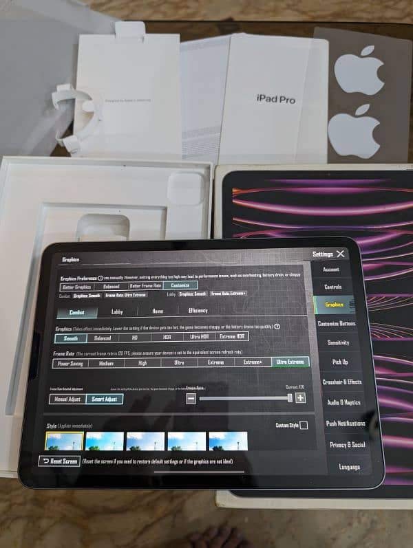 iPad Pro M2 128gb Complete Box 8