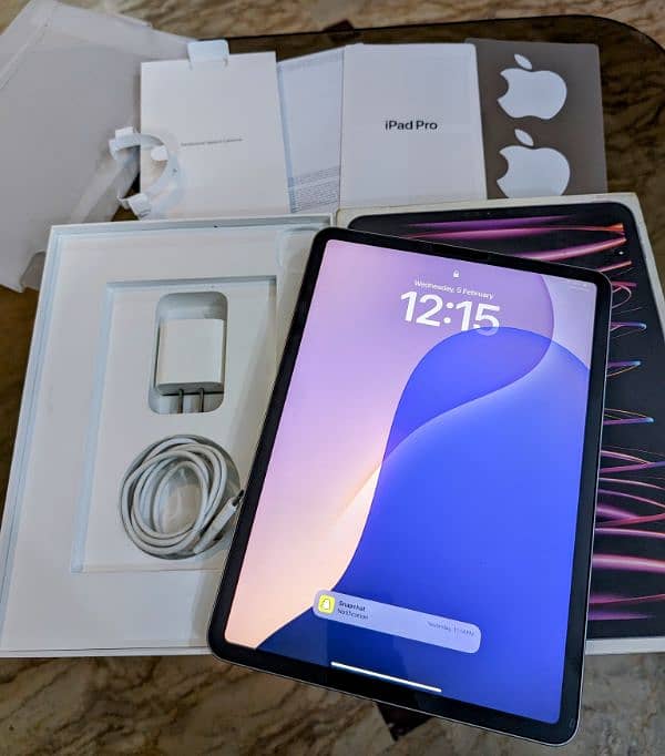 iPad Pro M2 128gb Complete Box 14