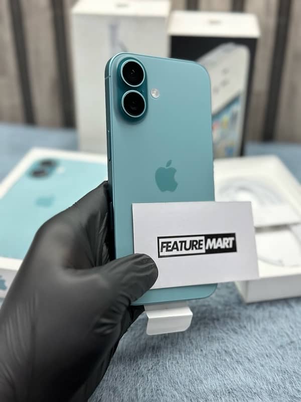 iPhone 16 LLA 128GB Teal Colour 0