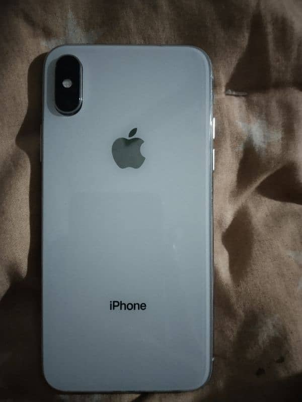 I phone x white colour 0