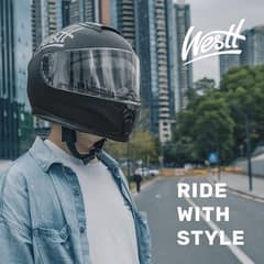 Westt American Brand Helmet ( Heavy bikes helmet)