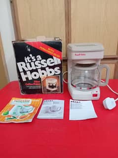 Rusel Hobs Electric Filter Coffee Maker