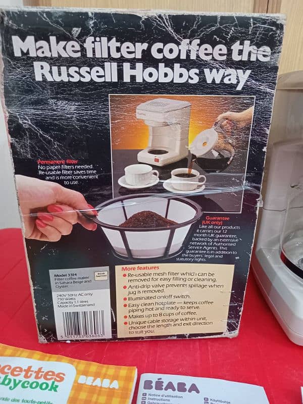 Rusel Hobs Electric Filter Coffee Maker 2