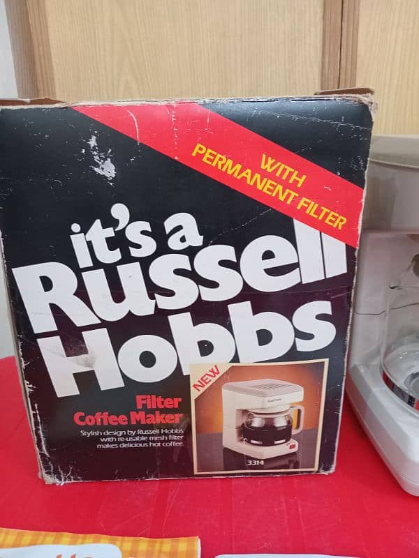 Rusel Hobs Electric Filter Coffee Maker 4